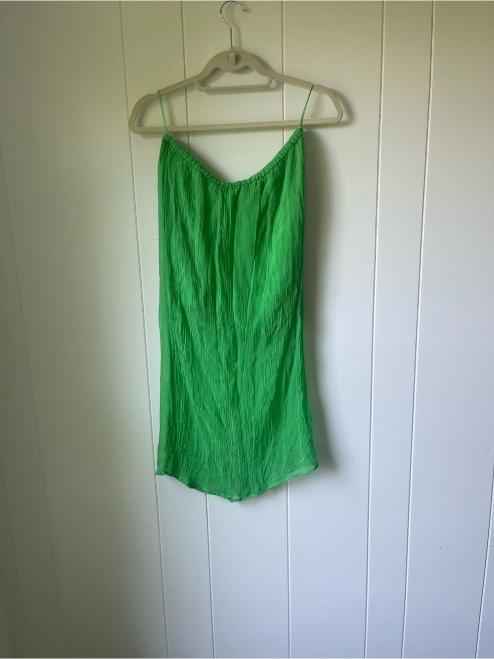 J. Crew Neon Green Midi Skirt